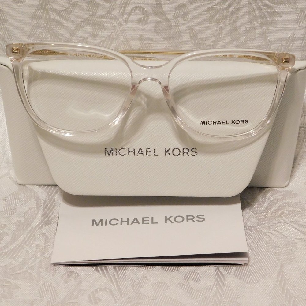 Michael Kors Clear Glod Eyeglasses